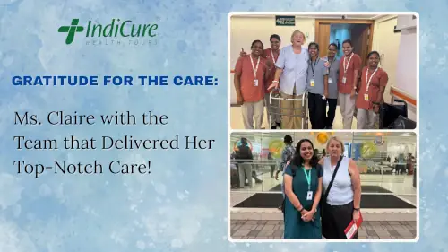 Ms. Claire with Her Wonderful Team that Delivered Her Top-Notch Care